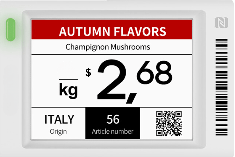 Electronic Shelf Labels (ESL)